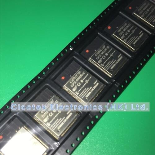 ESP32-WROOM-32 ESP-WROOM-32 ESP-32S ESP-D0WDQ6 Dual Core 32Mbits 4MB SPI flash UART Mode SMD ESP32 Module Espressif Genuine