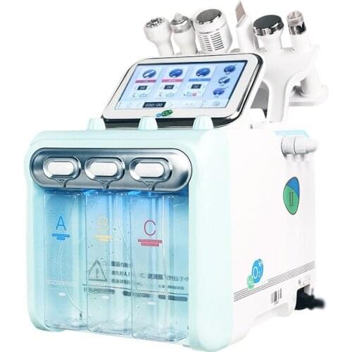 Second Generation Hydro Dermabrasion Water Oxygen Jet Skin Dermabrasion Cleaning Hydra Facial 6 In 1 Water Peeling Device