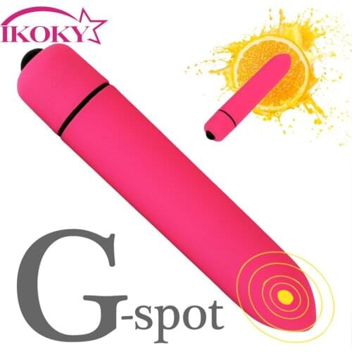 IKOKY Multi-speed Clitoris Stimulator Mini Bullet Vibrator G-spot Dildo Vibrators AV Stick Sex Products Adult Sex Toys For Women