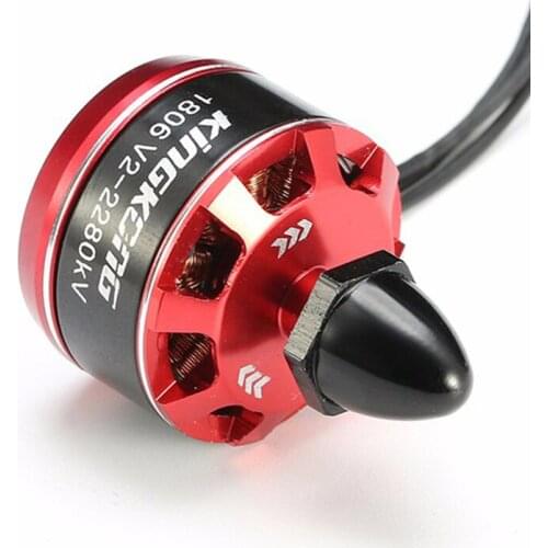 1PC kingkong1806V2-2280KV Brushless Motor Upgrade V2 Mini Motors f RC Model Fixed Wing Powered Surfer Glider Rear Pusher DIY Acc