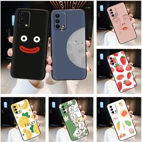 For Man TPU Phone Case For OPPO A74 4G/F19 Waterproof Fashion New Arrival New Back Cover Glitter