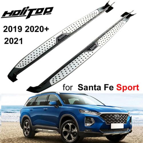 New arrival side step running board side bar for Hyundai Santa Fe Sport 2019 2020+.reliable quality,hot sale.from big factory