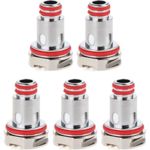 5Pcs/box Replacement Coils Metal Coil Head 0.3/0.4/0.6/1/1.2Ω for RPM MTL Mesh/Mesh/Triple/SC/Quartz Tank Atomizer