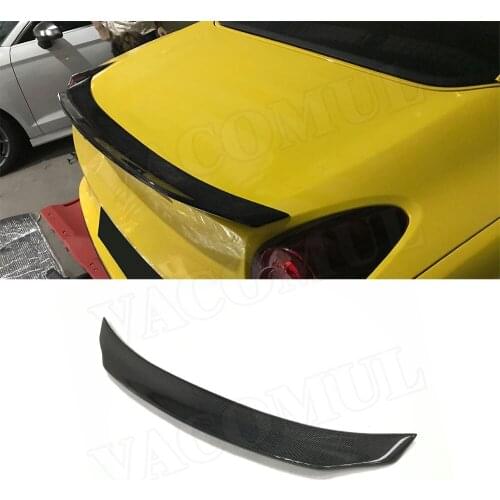 Rear Middle Trunk Spoiler Boot Lip Wing Spoiler For Ferrari California 2015 Carbon Fiber Car Styling FRP