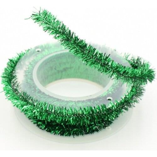 1.5M/Roll Wired Ribbon for Wedding Decoration Iron Wire DIY Gift Wrapping Decoration Birthday Party Supplies Shining Home Decor