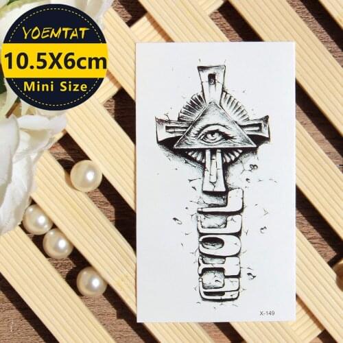 1 piece Waterproof Temporary Tattoo Sticker Chinese tattoo Water Transfer fake tattoo flash tattoo for girl women men