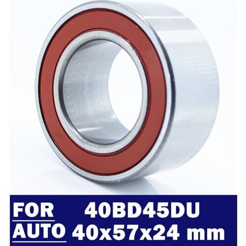 40BD45DU 2RS Bearing 40*57*24 MM 1PC ABEC-5 Car Air Conditioning Compressor Bearings Double Sealed 40BG05S1DS 40BD219V-2RS