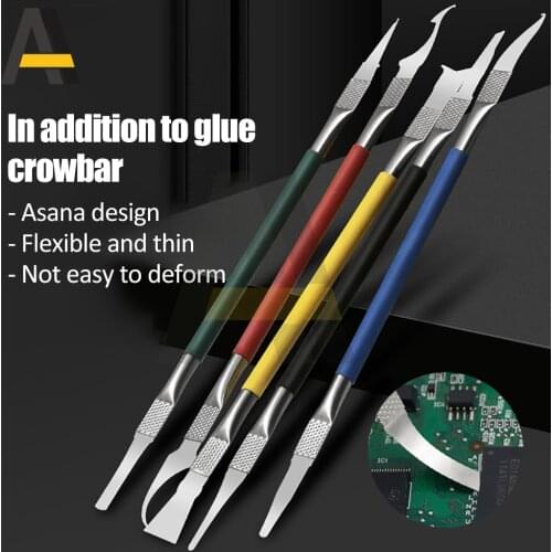 5 in 1 IC Chip NAND Knife Motherboard Repair Tool CPU Blade UV Glue Cleaner Remover Ultra Thin Disassemble Processor Tools