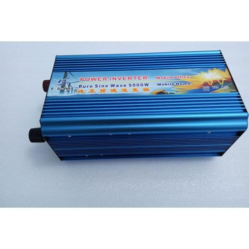 Solar Inverter 5000W Peak 10000W dc/ac Pure Sine Wave Inverter 24V 110V 60HZ