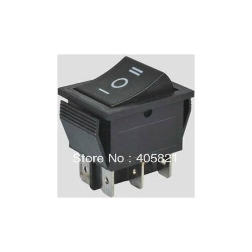 On-off-on 6pins mini rocker switch SPDT boat switch