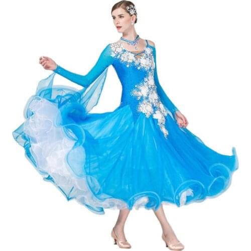B-17197 Custom girls ballroom dress, ballroom dress competition for sale