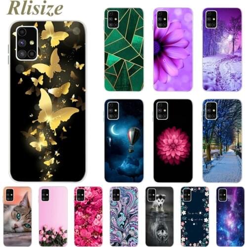 For Samsung M51 Case SM-M515F Soft Slim Phone Cases Cute Silicone Cover For Samsung Galaxy M51 M 51 M515F Coque Bumper 6.7'' Bag