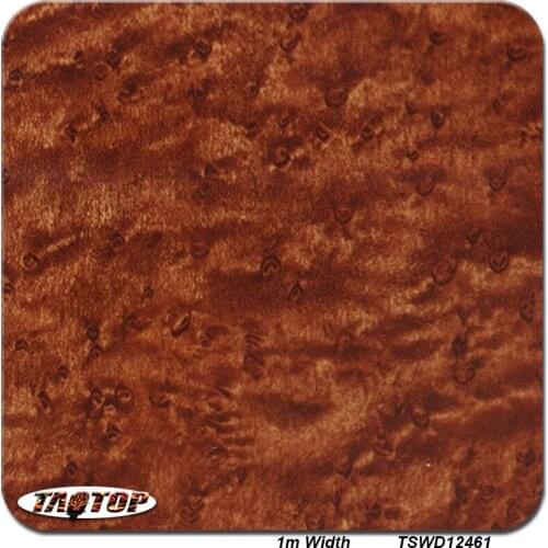 ITAATOP 1M*10M TSD12461 Red Wood Patrtern Hydro Graphics Liquid Image H2O Dipping Water Transfer Printing Film