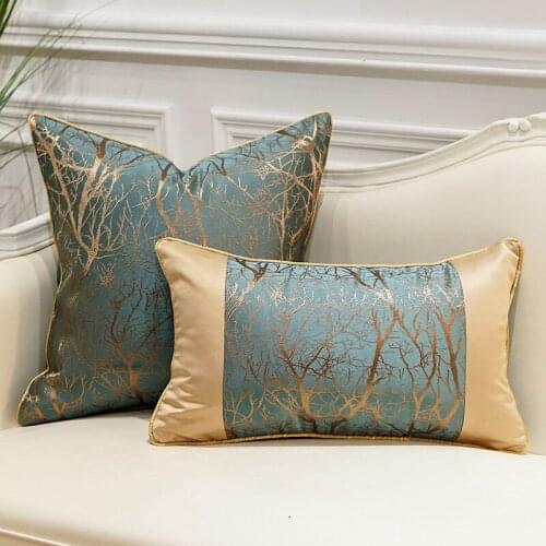 Artistic geometry cushions car pillow Decorative cushion European cushion cover office Luxury
