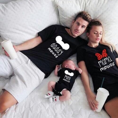 Jiangchucheng Same T-shirts For Mom And Daughter