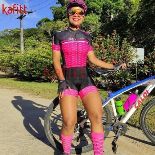 Kafitt cycling jersey bici da strada womens bib suit shorts abbigliamento donna jumpsuit cycling clothing cycling jersey women