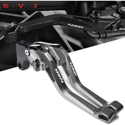 For YAMAHA NMAX 155 NMAX155 NMAX 125 NMAX 150 N-MAX 125 155 Scooter Accessories Short Adjustable Brake Levers