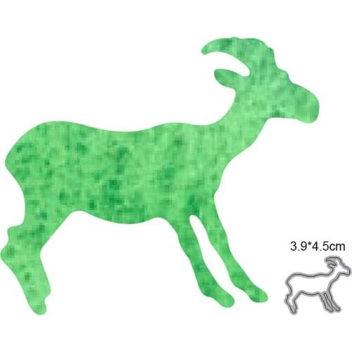 Metal Cutting Dies Cut Mold Animals Sheep Decoration Scrapbook Paper Craft Knife Mould Blade Punch Stencils