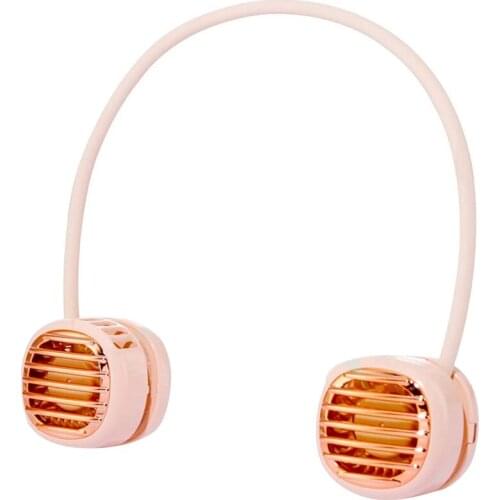 Portable Neck Fan, Hands Free Bladeless Fan, 4000MAh Battery Operated Wearable Personal Fan, Leafless