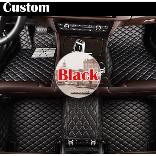 Special make car floor mats for Audi A8 L A8L 3D foot case all weather car styling rugs custom perfect carpet liners
