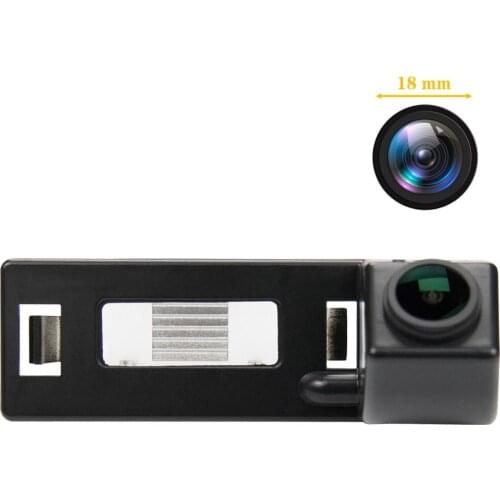 Misayaee HD 1280x720 Rear View Camera Plate Light for Audi A1 A4 B8 A5 5D S5 TT Roadster Q5 RS Coupe Cabriolet Skoda Superb Yeti