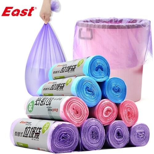 East High Quality Trash Waste Bags Roll Garbage Bag Set Rubbish Bags House Kitchen Cleaning Supplies