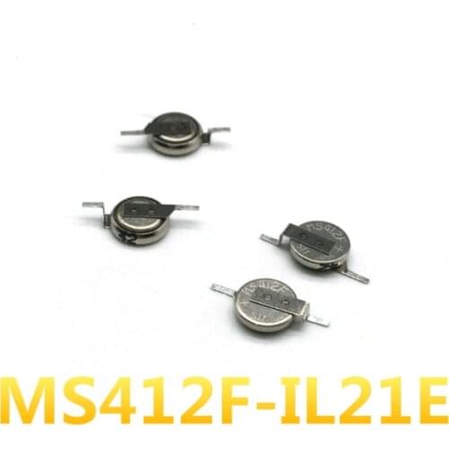 Japanese Seiko Battery MS412F-IL21E 3V Rechargeable Button Backup Memory Battery