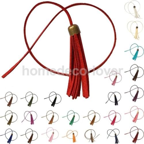 Velvet Hanging Tassel with Cap Pendants Charms for DIY Jewelry Bag Clothes Decor