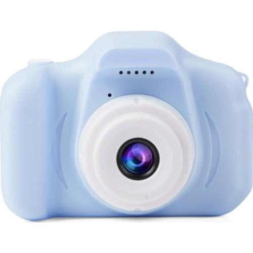 HD 1080P Chargable Kids Digital Camera Mini Cartoon Cute 2 Inch Camera Toys Outdoor Photography Props for Child Birthday Gift