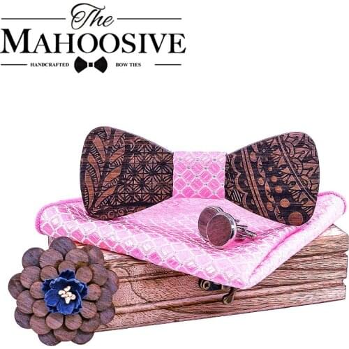 Men Wooden bow ties for men corbata mens ties camisas mujer Neck cravate homme For Men Suit For Wedding Party Necktie modis