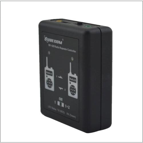 Surecom SR629 SR-629 Duplex Repeater Controller with 2pcs Radio Connect Cables (Cable for options) for walkie talkie