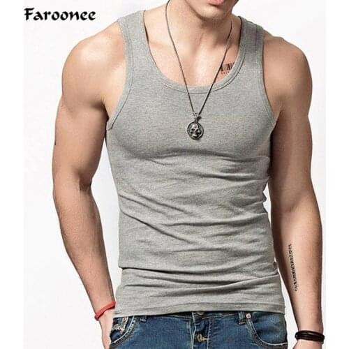Мужские майки без рукавов Faroonee China At AliExpress
