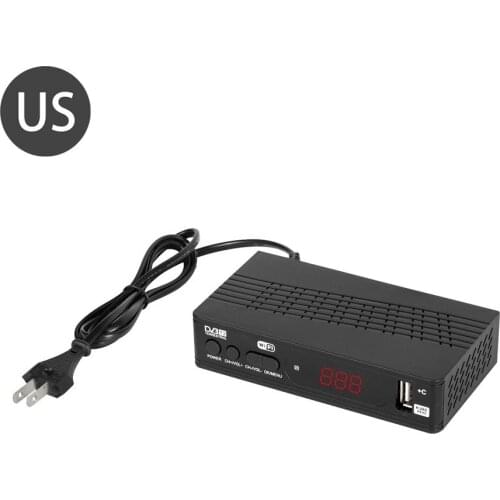 Full-HD1080P Dvb-t2 Tuner TV Box Dvb T2 Wifi Usb2.0 HDMI-compatible Satellite Tv Receiver Tuner Dvbt2 Built-in Russian Manual