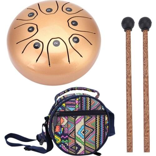 Perfect Quality Hand Pan Handpan Tongue Hand Pan Ethereal Tank Drums Musical Tongue Drum 5.5 Inch Percussion