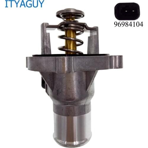 96984104 55578419 Thermostat Housing Assembly for Che*vrolet Cr*uze Ch*evy A*veo So*nic Trac*ker Orlan*do Engine Cooling Valve