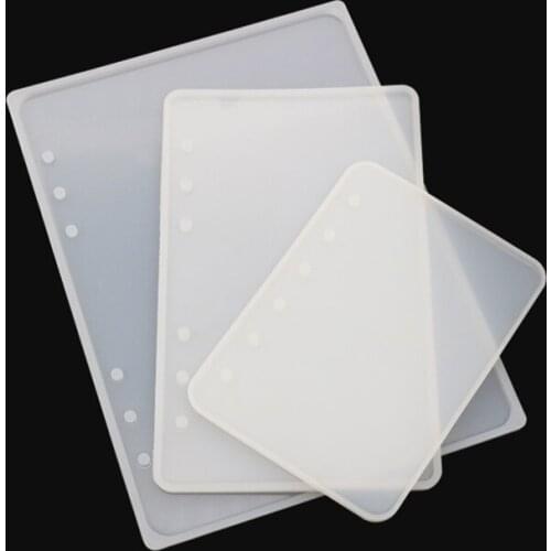 Notebook Cover Silicone Mold Crystal Epoxy Resin Molds For DIY UV Resin Mould