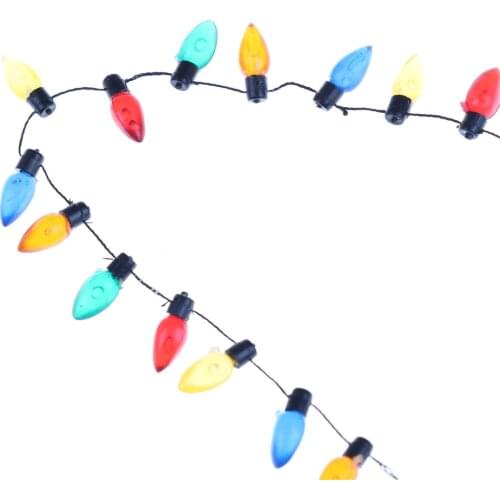 Mini Dollhouse One Of The Mini Furniture Accessories String Lights Christmas Good Decoration Hot