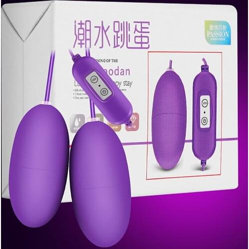 Mini USB Electric Vibrating Egg & Jump Egg G-Spot Massager Female Clitoris Vibrator Bullet Adult Sex Toys For Women Waterproof