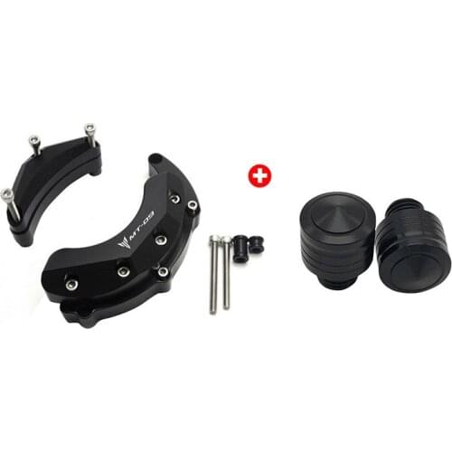 Motorcycle Threaded Mirrors Hole Plug Screw Engine Guard Cover Kit For YAMAHA MT 09 FZ-09 FJ-09 MT-09 TRACER XSR900 2014-2020