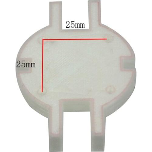 FEICHAO DIY 3D Print 65*45*10mm Motor Fixed Set Mount For DIY Fixed Wing Aircraft Accessories White Color