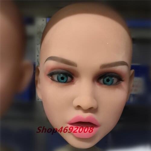 Sex Doll Head of Love doll Oral sex Lifelike woman realistic TPE mouth with skeletont Display sex toys Masturbator