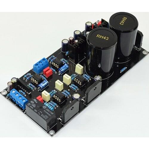 YJ-LM3886 HIFI High-Power Amplifier Board OP07 DC Servo 5534 Independent Operational Amplifier Finished Board