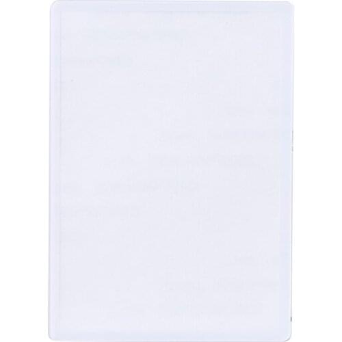 1pc Compatible With New 3DS LL 3DSXL Replacement Black White Top Front Screen Frame Lens Cover LCD Screen Protector panel For XL