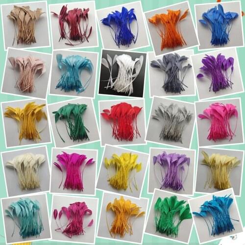 Beautiful Wholesale 10pcs Natural Goose Feathers 12-18cm/5-7 inch Christmas Decoration Clothing Shoes Hat Accessories