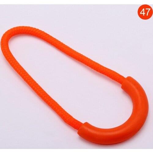 10pcs Pack Zipper Pull Cord Strap Fastener Colorful Outdoor Camping Backpack Gym Suit Garment Bag Parts Accessories 9 Color