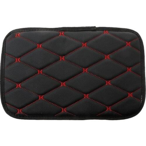 124B Auto Center Console Armrest Pad Seat Box Mat Cover Handrail Pillow Protector Universal Armrest Cover Waterproof Cushion