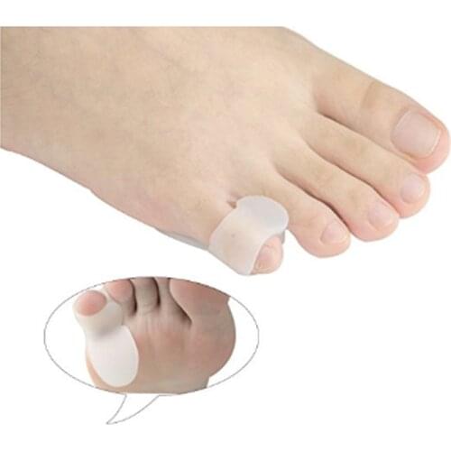 3Pairs Little Toe Separator Guards Toe Separateur D'orteil Protector Bunion Hallux Valgus For Hammer Pain Relief Feet Care