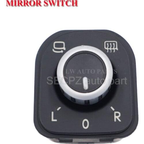 5ND941431A Chrome Headlight light Control Switch For VW Caddy Tiguan Touran Golf MK6 Jetta MK5 VW Passat B6 3C