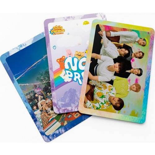 2021 Kpop 54 Pcs/Set NCT Album DREAM Poster Lomo Cards Fashion Photo Postcard Stationary Set Fans Collection Gift New Arrival