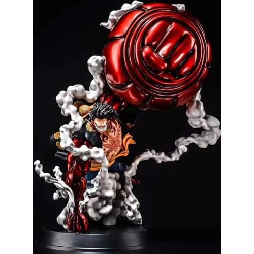 NEW High Quality Large Size Anime Figure One-piece GK Monkey D Luffy Gear 4 Oversize 50cm PVC Anime Figure Model Collection toys